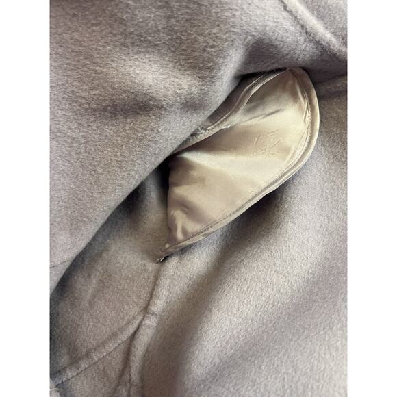 Women Cardigan Sweater/Blazer Purple 100% Wool M Open Y2k MARCONI - Picture 4 of 8